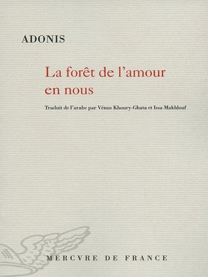 cover image of La forêt de l'amour en nous